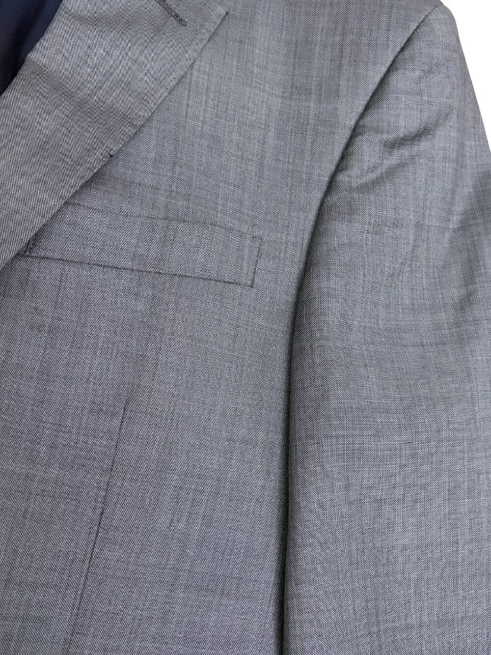 DANIEL HECHTER Blazer Sport Coat Grey Business Casual Work Luxury Jacket 40T